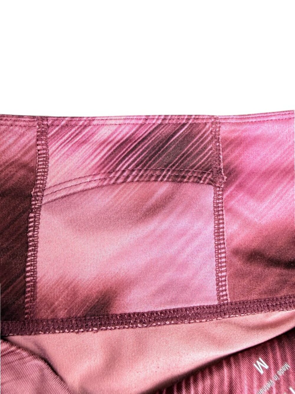 ATHLETA Women's‎ EUC Chaturanga Legging "Alpine Burgundy" #153075 | Size M - Picture 4 of 8